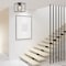 Designers Fountain 10in Kew Gardens 1-Light Matte Black Ceiling Light Semi Flush Mount D276M-SF-MB - alternate 2